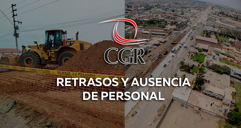 Contraloría alerta retrasos y ausencia de personal clave en obra vial de S/135 millones hacia Huanchaco