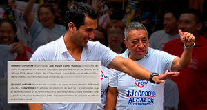 JJ Córdova lleva como candidato a regidor a condenado por agredir a una mujer
